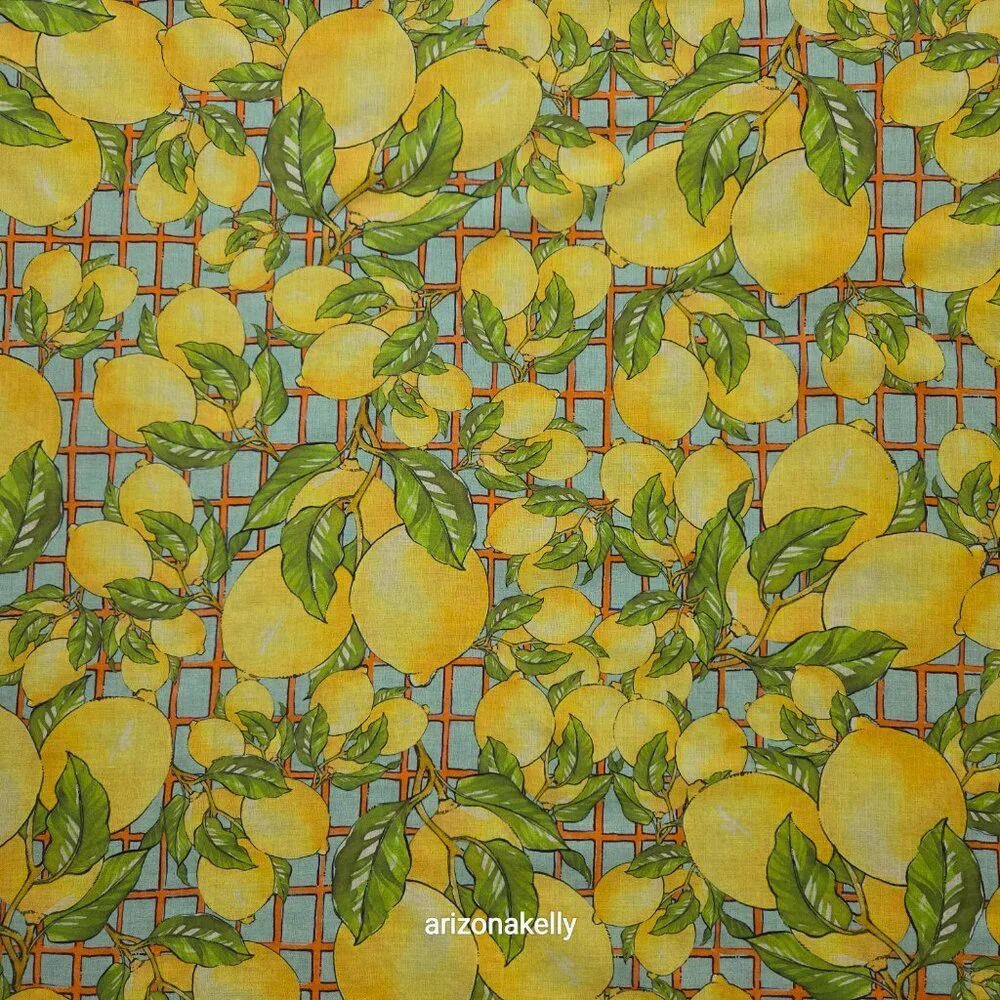 Calypso St. Barth Cotton Lemon Scarf Sarong Embroidered